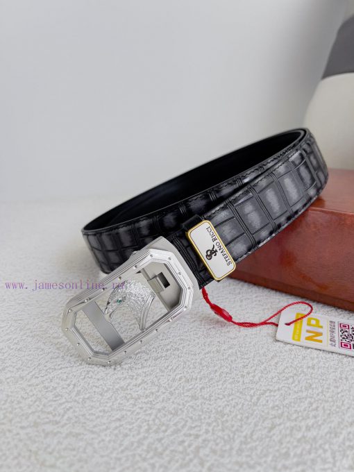 Stephen Ni Zhi Stefano Ricci Belt ️ Automatic BeltAutomatic buckle, made of pure steel mater 2bcn2g4e - Image 2