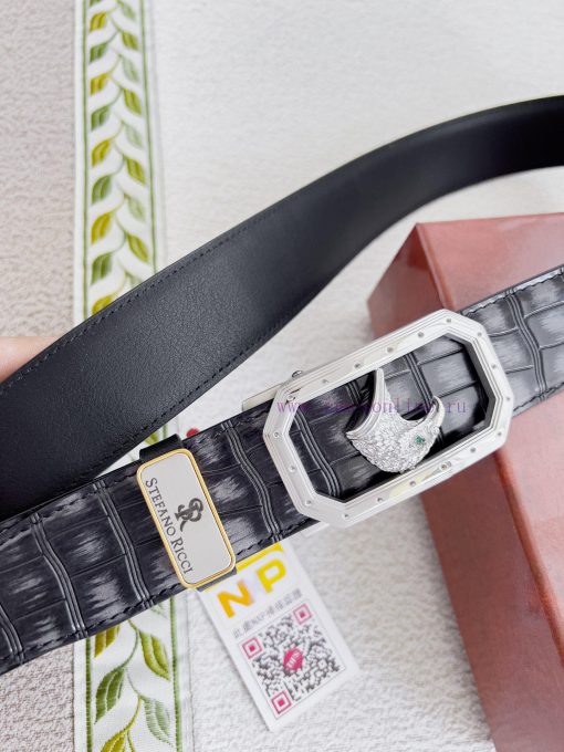 Stephen Ni Zhi Stefano Ricci Belt ️ Automatic BeltAutomatic buckle, made of pure steel mater 2bcn2g4e - Image 5