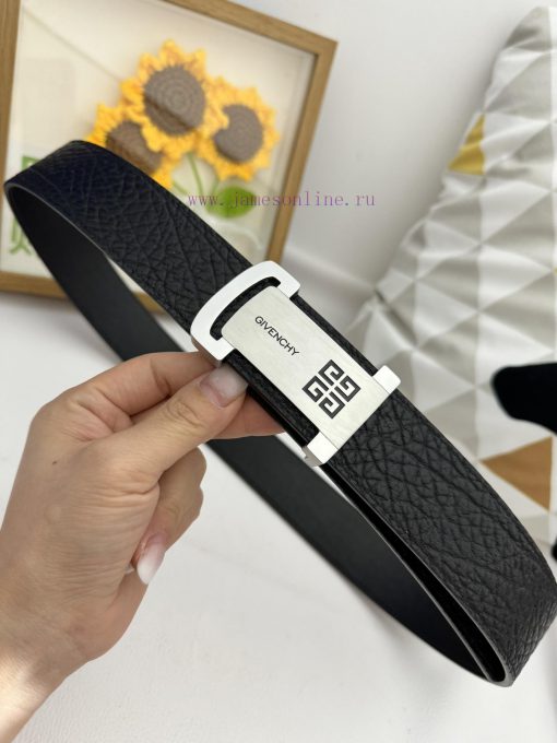 Givenchy beltMaterial: Leather Belt with 100% Head Layer. The leather belt is guaranteed to aebacs3b - Image 6