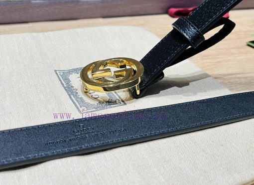 Comes with a complete gift boxGucci width 3.0cm imported original black cat paw pattern pair d9fy4p21 - Image 7