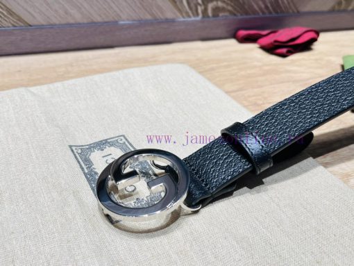 Comes with a complete gift boxGucci width 3.0cm imported original black cat paw pattern pair cy55fp5o - Image 7