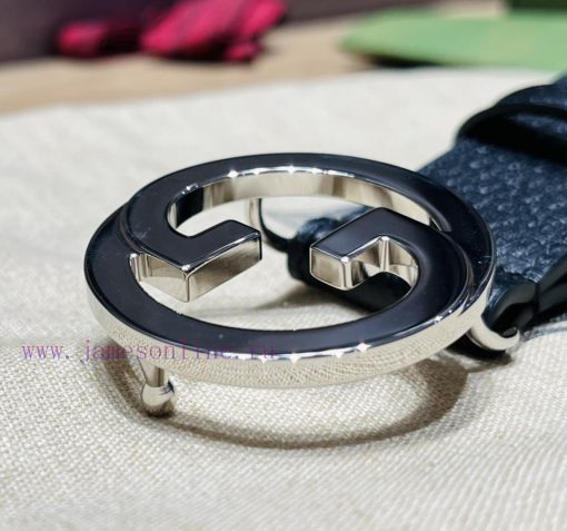 Comes with a complete gift boxGucci width 3.0cm imported original black cat paw pattern pair cy55fp5o - Image 9