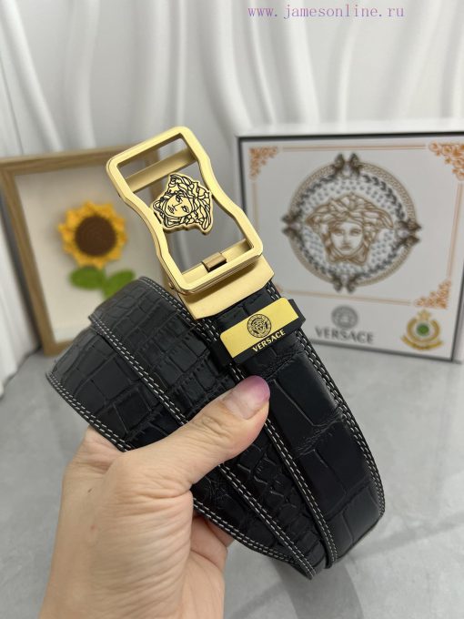 Versace automatic beltMaterial: Leather Belt with 100% Head Layer. The leather belt is guara qo2nt5i1
