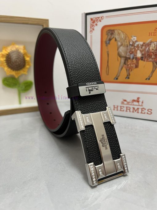 Hermes Hermès  Material: Leather Belt with 100% Head Layer. The leather belt is guaranteed t v0elyvft - Image 2