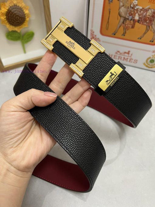 Hermes Hermès  Material: Leather Belt with 100% Head Layer. The leather belt is guaranteed t 8faev9of - Image 5