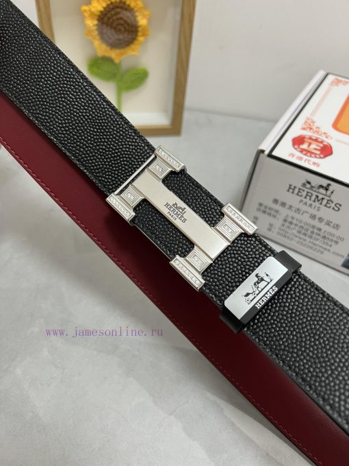 Hermes Hermès  Material: Leather Belt with 100% Head Layer. The leather belt is guaranteed t v0elyvft - Image 8