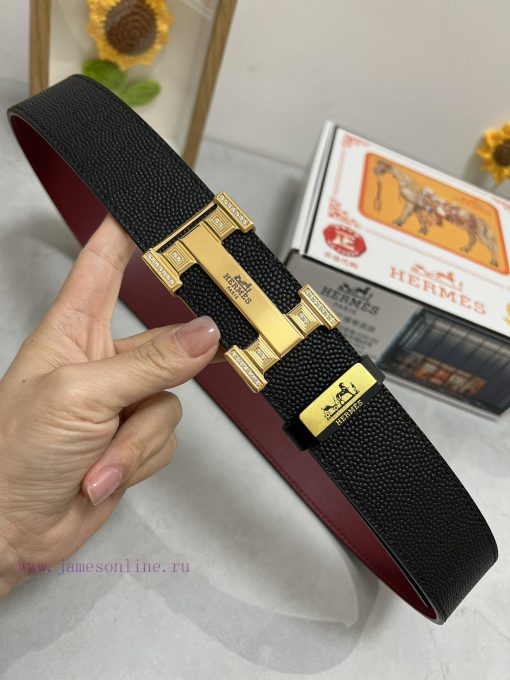 Hermes Hermès  Material: Leather Belt with 100% Head Layer. The leather belt is guaranteed t 8faev9of - Image 6