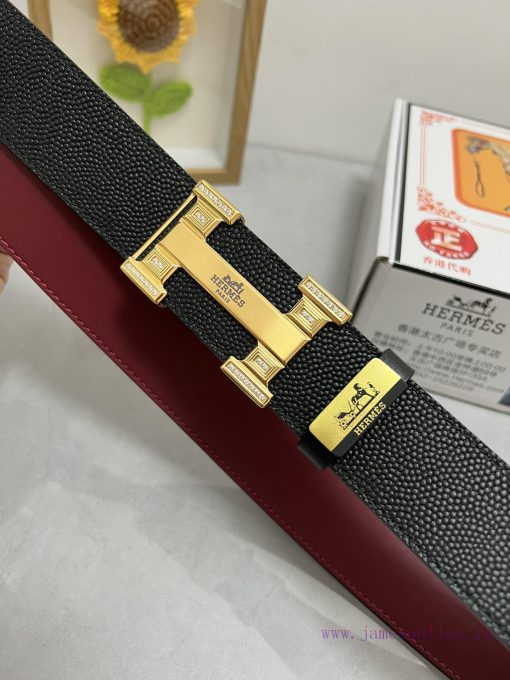 Hermes Hermès  Material: Leather Belt with 100% Head Layer. The leather belt is guaranteed t 8faev9of - Image 8