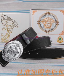 Belt belt Versace cowhide beltMen's belt material: 100% head layer cowhide belt, guaranteed hocmlpo6