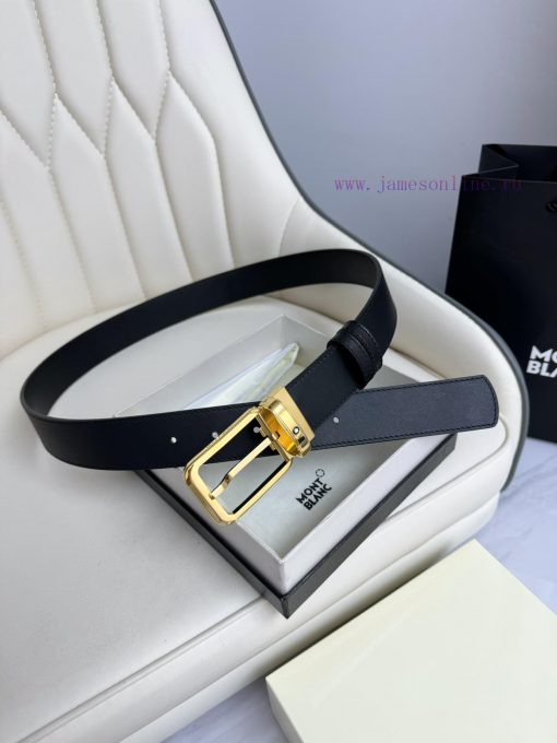 Montblanc is 3.5cm wide and features a premium needle buckle made of top layer cowhide, allo 9tyfalr5 - Image 4