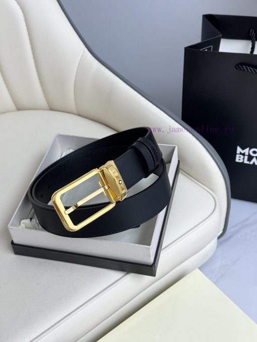 Montblanc is 3.5cm wide and features a premium needle buckle made of top layer cowhide, allo 9tyfalr5 - Image 5