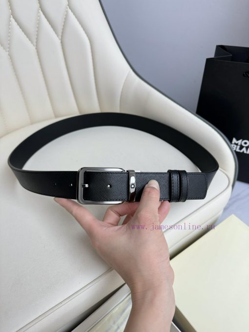 Montblanc is 3.5cm wide and features a premium needle buckle made of top layer cowhide, allo j5rafa5l - Image 8
