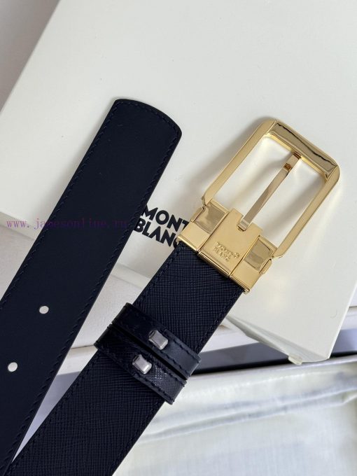 Montblanc is 3.5cm wide and features a premium needle buckle made of top layer cowhide, allo 9tyfalr5 - Image 7