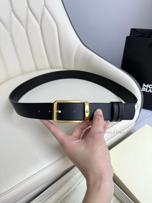 Montblanc is 3.5cm wide and features a premium needle buckle made of top layer cowhide, allo 9tyfalr5 - Image 8