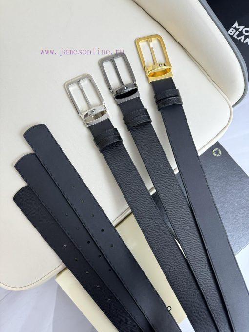 Montblanc is 3.5cm wide and features a premium needle buckle made of top layer cowhide, allo 9tyfalr5 - Image 10