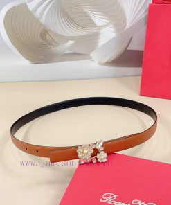 New 2.0cm Rv official website, double-sided original leather, buckle width 2.0cm... length 7 9gmnvc4n