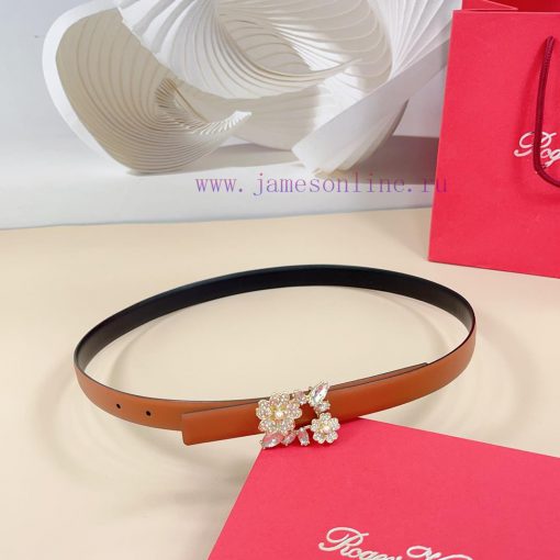 New 2.0cm Rv official website, double-sided original leather, buckle width 2.0cm... length 7 9gmnvc4n - Image 2