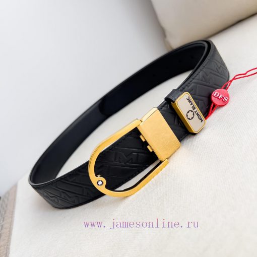 Montblanc Montblanc ️ Belt and beltBuckle, new original classic boutique buckle, photographe i7momr12 - Image 4