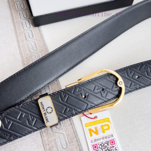 Montblanc Montblanc ️ Belt and beltBuckle, new original classic boutique buckle, photographe i7momr12 - Image 5