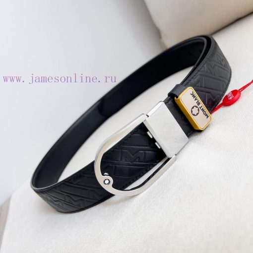 Montblanc Montblanc ️ Belt and beltBuckle, new original classic boutique buckle, photographe 3bl0o1as - Image 7