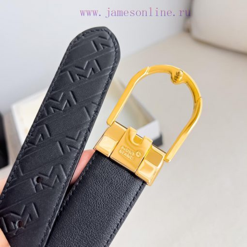 Montblanc Montblanc ️ Belt and beltBuckle, new original classic boutique buckle, photographe i7momr12 - Image 6