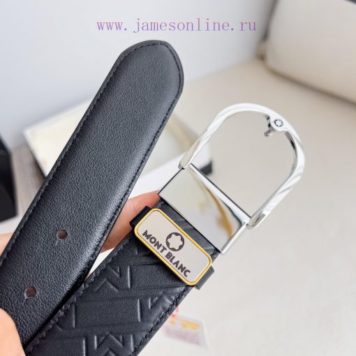 Montblanc Montblanc ️ Belt and beltBuckle, new original classic boutique buckle, photographe 3bl0o1as - Image 8