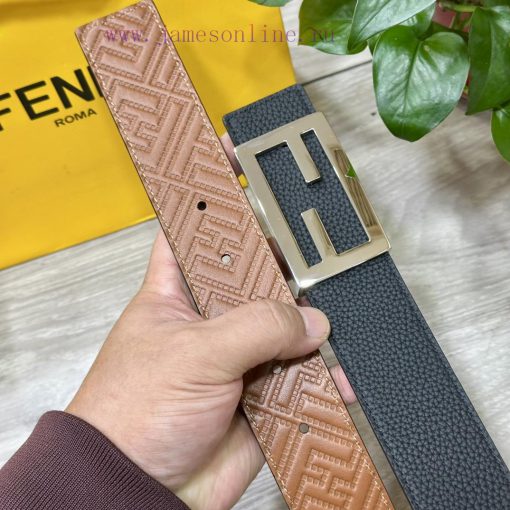 FENDL 38mm wide double-sided original calf leather with a single ruthenium palladium plated 23u6zstm - Image 6
