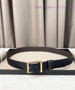 New Burberry synchronized with new grain leather waist belt, decorative buckle, exclusive lo xuz8m20y