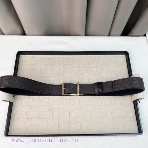New Burberry synchronized with new grain leather waist belt, decorative buckle, exclusive lo xuz8m20y - Image 6