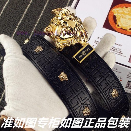 Versace Ver…sace️Identify and receive a punch as a giftThe material is 100% cowhide, ensurin tih7q20j - Image 6