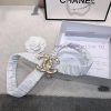 Chanel CC rhinestone logo buckle plastic waist elastic sheepskin waistband with a width of 3 1vmzuq0q