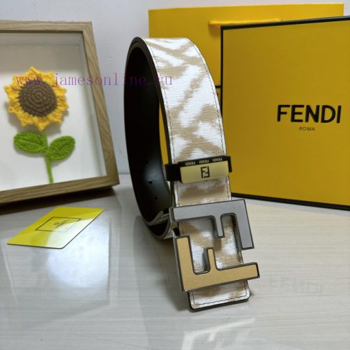 Fendi FENDIMaterial: Leather Belt with 100% Head Layer. The leather belt is guaranteed to be uzbxzvmu - Image 2