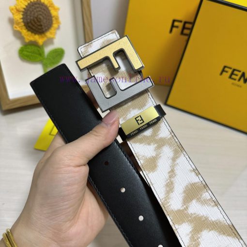 Fendi FENDIMaterial: Leather Belt with 100% Head Layer. The leather belt is guaranteed to be uzbxzvmu - Image 9