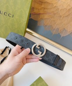 GUCCI. GucciThe complete set of GG Supreme canvas belt is made with environmentally friendly agdl6gyk