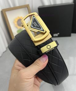 Montblanc Automatic BeltMaterial: Leather Belt with 100% Head Layer. The leather belt is gua jxqeuq95