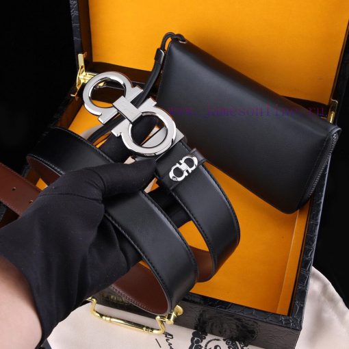 MADE IN ITALYWooden box with accompanying picturesFilag Curtain Belt+Wallet SetBuckle materi h207lqb3 - Image 6