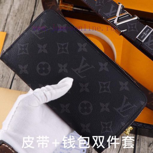LV. Yilu Weideng Double Piece SetWooden box, belt+wallet, two-piece setGrade: Italian import 39wb2mi1 - Image 10