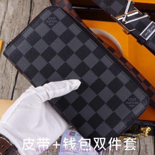 LV. Yilu Weideng Double Piece SetWooden box, belt+wallet, two-piece setGrade: Italian import 2kgwxqtu - Image 7
