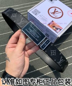 Belt LV Louis Vuitton automatic buckle-The waistband is made of 100% imported original cowhi wpuwjs4i