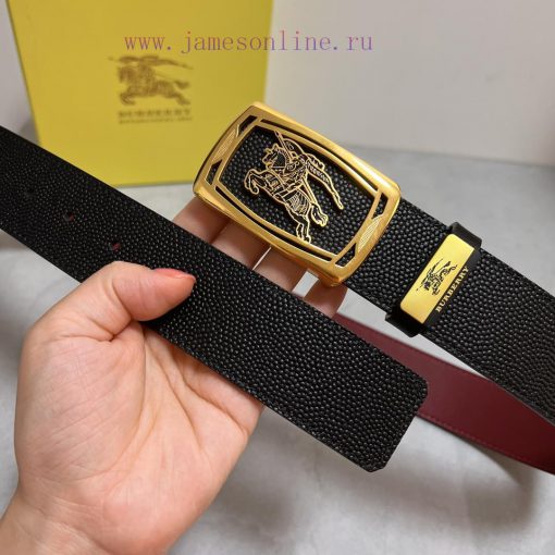 BurberryMaterial: Leather Belt with 100% Head Layer. The leather belt is guaranteed to be ge z4n1pjd6 - Image 4