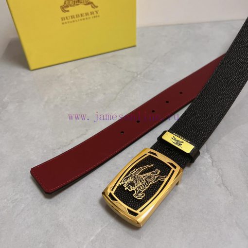 BurberryMaterial: Leather Belt with 100% Head Layer. The leather belt is guaranteed to be ge z4n1pjd6 - Image 9