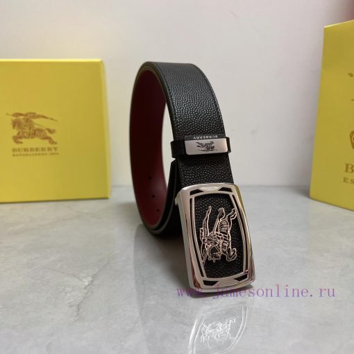 BurberryMaterial: Leather Belt with 100% Head Layer. The leather belt is guaranteed to be ge v7bsehc1 - Image 2