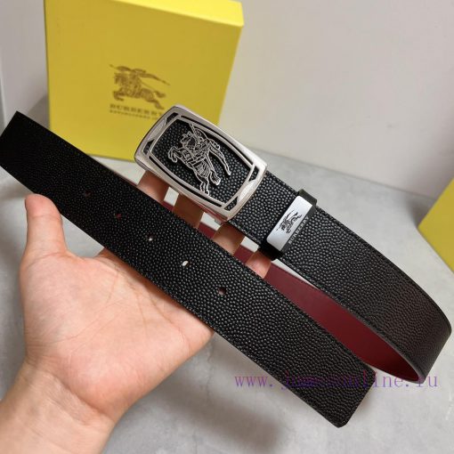 BurberryMaterial: Leather Belt with 100% Head Layer. The leather belt is guaranteed to be ge v7bsehc1 - Image 3