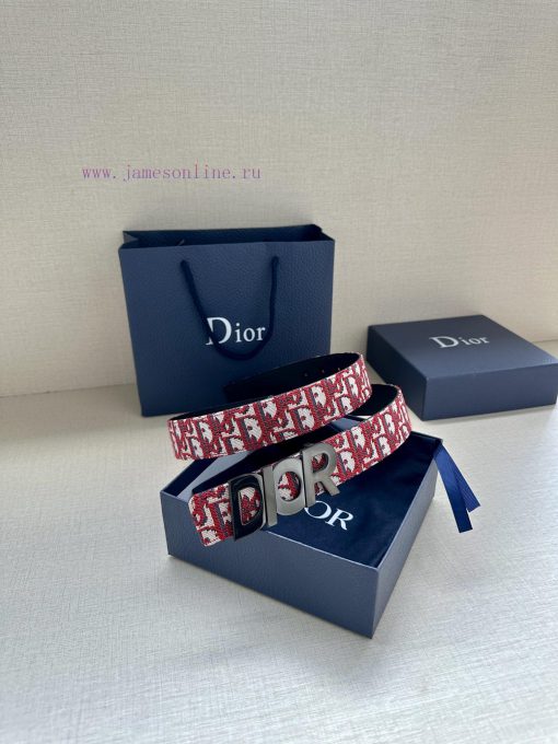 This 35mm double-sided belt with a width of 3.5cm combines elegant temperament with modern s sw1f0scl - Image 4