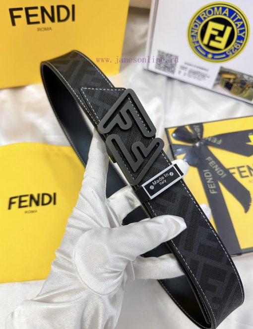 Belt FENDI Fendi ReproductionBelt made of 100% top layer cowhide, ensuring genuine leather d zik9ar53 - Image 8