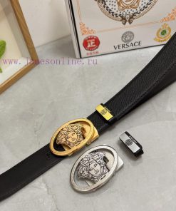 Versace automatic beltMaterial: Leather Belt with 100% Head Layer. The leather belt is guara gk7fyusp
