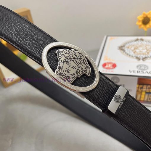 Versace automatic beltMaterial: Leather Belt with 100% Head Layer. The leather belt is guara gk7fyusp - Image 9