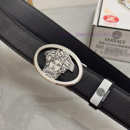 Versace automatic beltMaterial: Leather Belt with 100% Head Layer. The leather belt is guara bel52r57 - Image 7