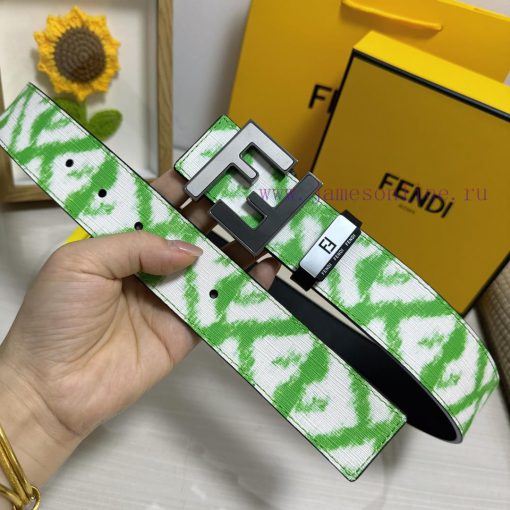 Fendi FENDIMaterial: Leather Belt with 100% Head Layer. The leather belt is guaranteed to be pmfnmxt6 - Image 3