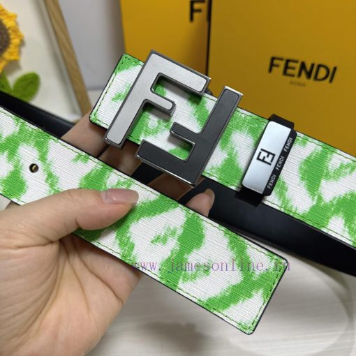 Fendi FENDIMaterial: Leather Belt with 100% Head Layer. The leather belt is guaranteed to be pmfnmxt6 - Image 4